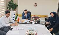 جلسه ریاست ، مدیریت و مدیریت خدمات پرستاری با سوپروایزرین بیمارستان